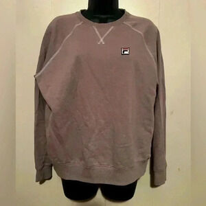 Lavender Women's Sz M Casual Comfy Lounging Sweatshirt by FILA